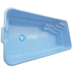 Basen ogrodowy VENEZIA 8,10 x 3,70 x 1,50 poliestrowy basen całoroczny NIECKA wkopywana wkład