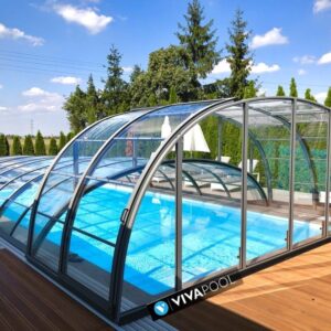 Zadaszenie na basen DUO Smart 15.37 x 6,00 x 2,50 poliwęglan lity