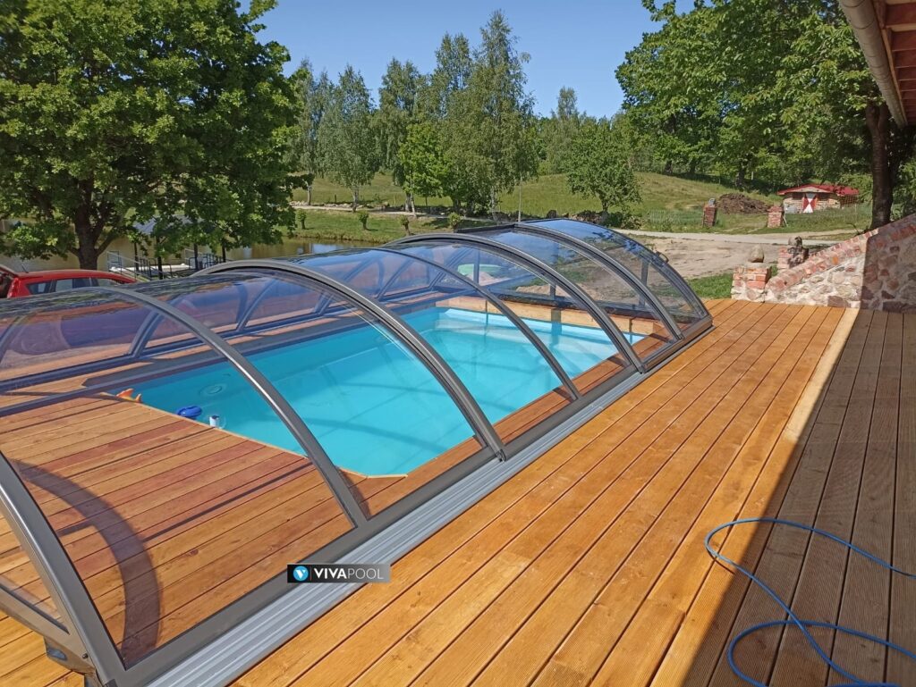 Zadaszenie Klasik Clear A 6,46 x 3,33 x 1,00 ALBIXON