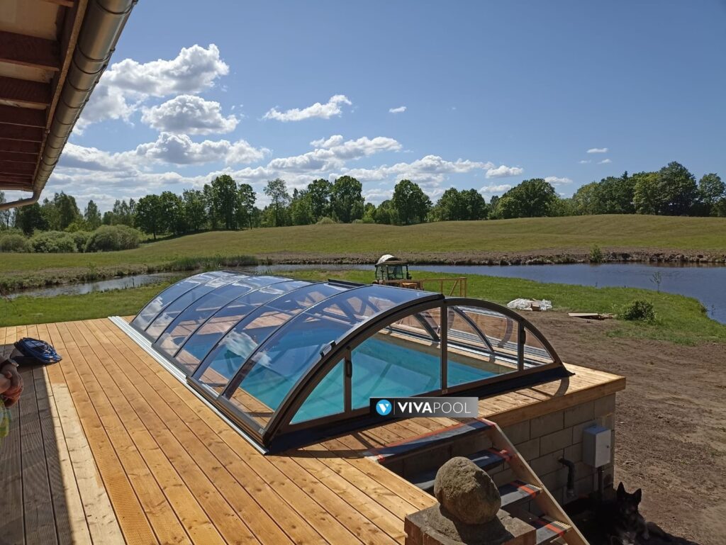 Zadaszenie Klasik Clear A 6,46 x 3,33 x 1,00 ALBIXON
